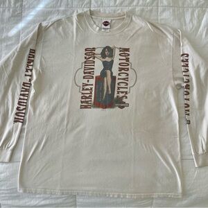 Genuine Harley Davidson, vintage T-shirt, men’s double XXL